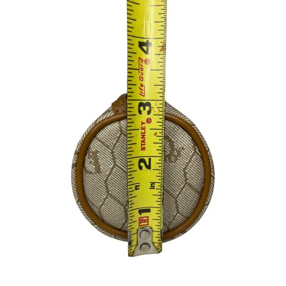 Christian Dior Honeycomb Monogram Canvas Pouch Made in France - Picture 10 of 10